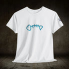 Blue Fish Bone | Mix & Match 100% Cotton Unisex Fun-Flirty Lovers’ Tees