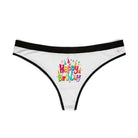 Fun Happy Birthday | Mix & Match Women’s Fun-Flirty Lovers’ Thongs
