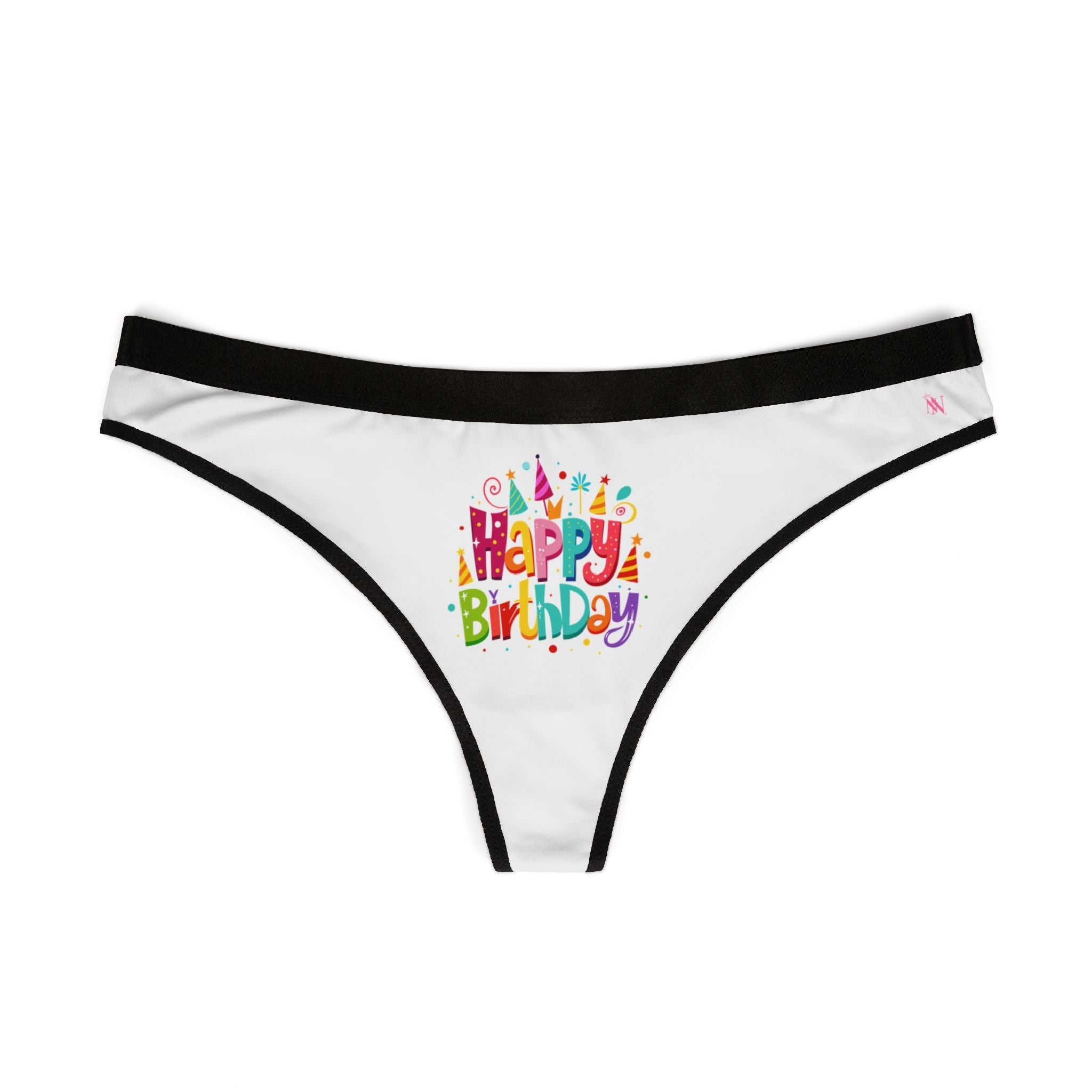 Fun Happy Birthday | Mix & Match Women’s Fun-Flirty Lovers’ Thongs