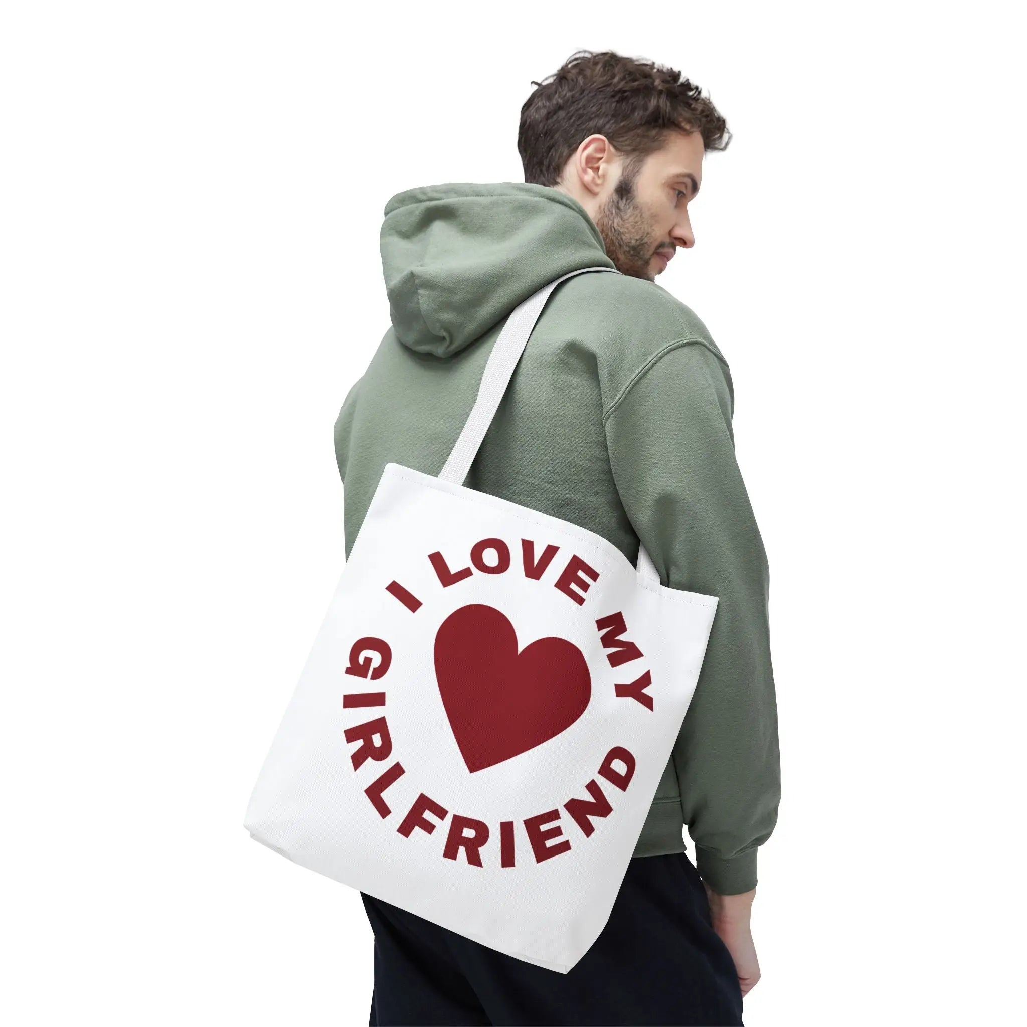 I Love My Girlfriend Heart | Mix & Match Fun-Flirty Lovers’ Totes