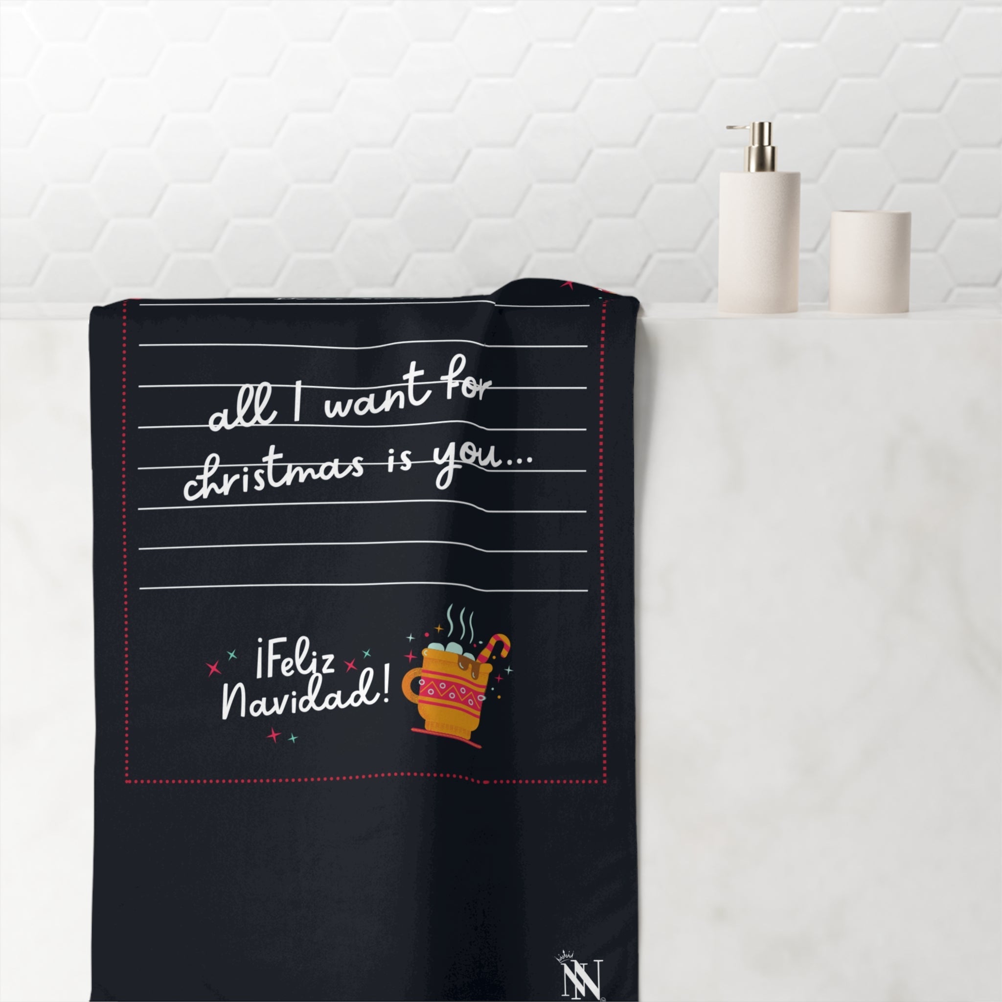 Dear Santa | Mix & Match XL Fun-Flirty Lovers’ Towels