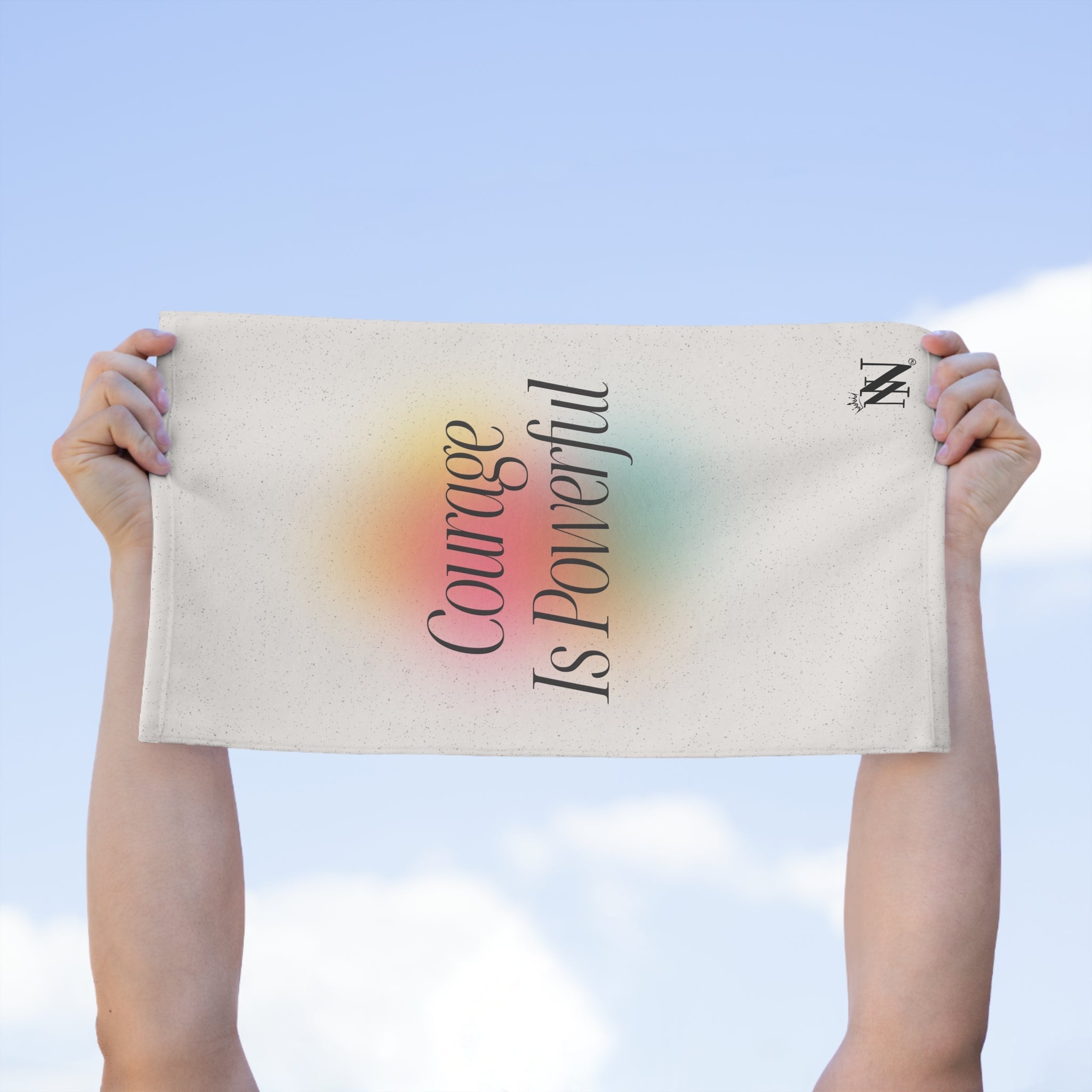 Courage Is Powerful | Mix & Match Soft Fun-Flirty Lovers’ Towels