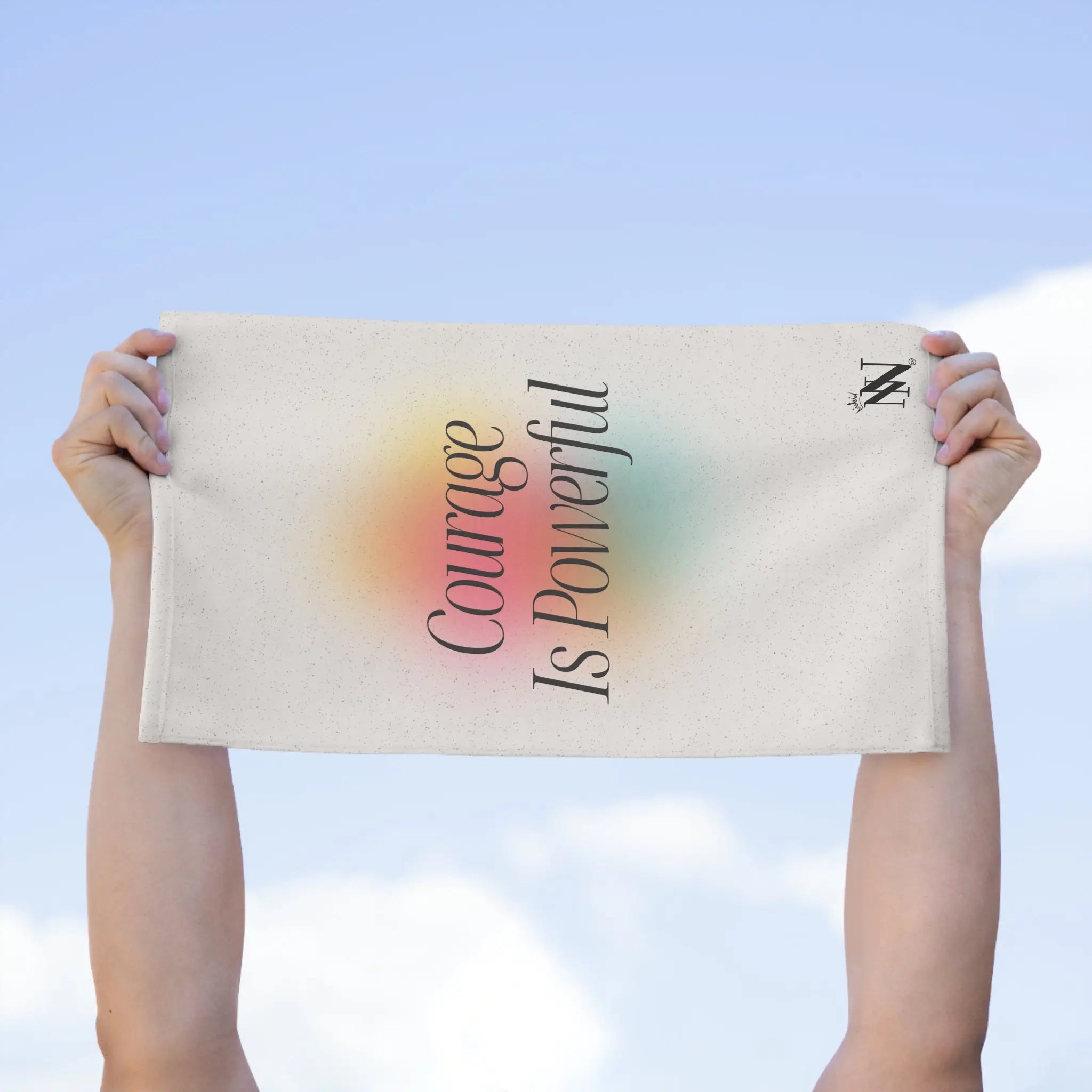Courage Is Powerful | Mix & Match Soft Fun-Flirty Lovers’ Towels