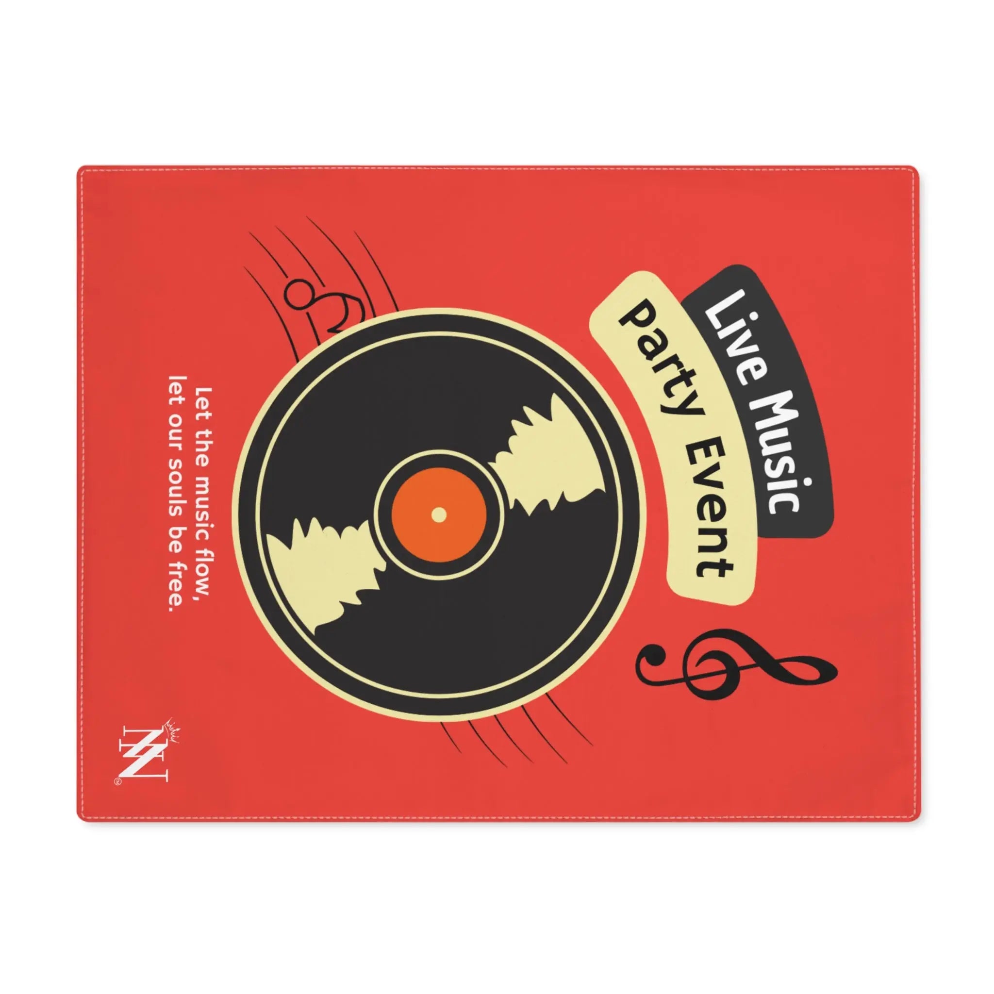 Let the Music Flow Adult Sex Toys Storage Mat