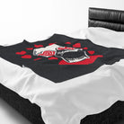 Seeing Hearts Skull Blanket
