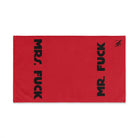 Mr Fuck Mrs Fuck Red | Mix & Match Classic Fun-Flirty Lovers’ Towels