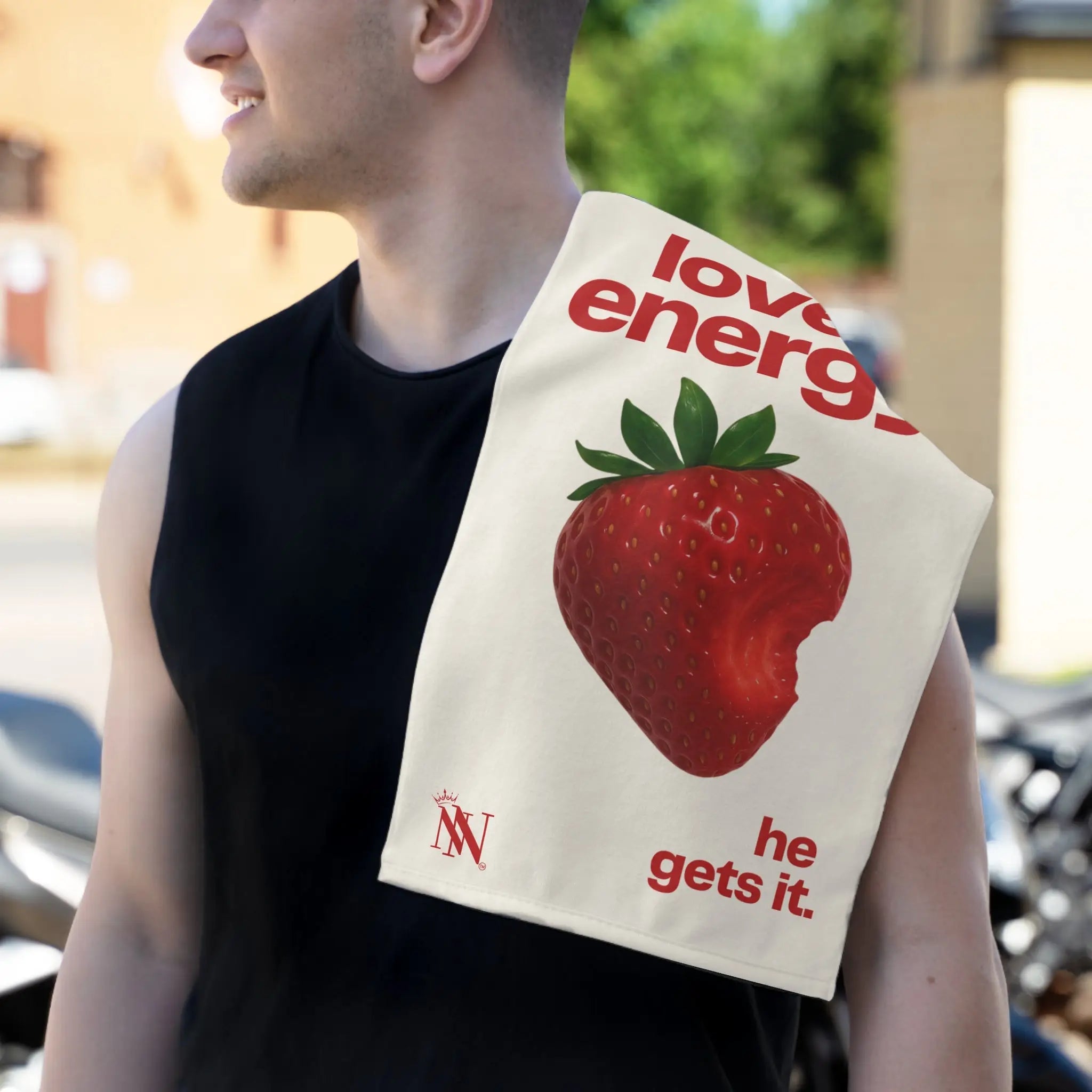Lover Energy He Gets It Sex Towel
