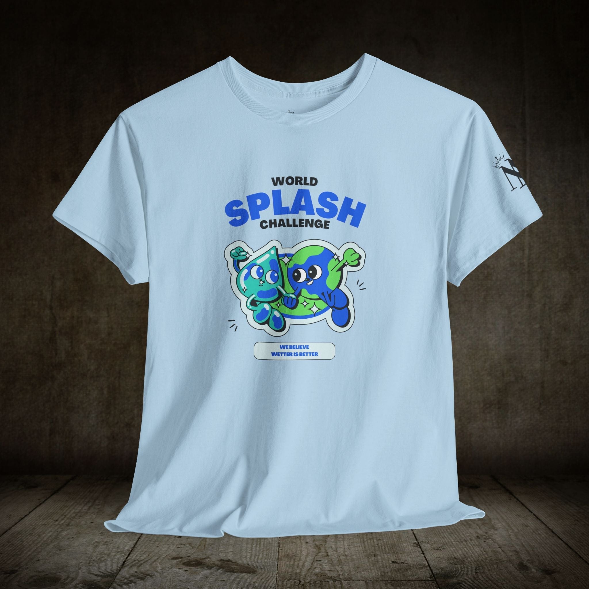 World Splash Challenge | Mix & Match 100% Cotton Unisex Fun-Flirty Lovers’ Tees