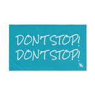 Don’t Stop! Don’t Stop Teal Cum Towel