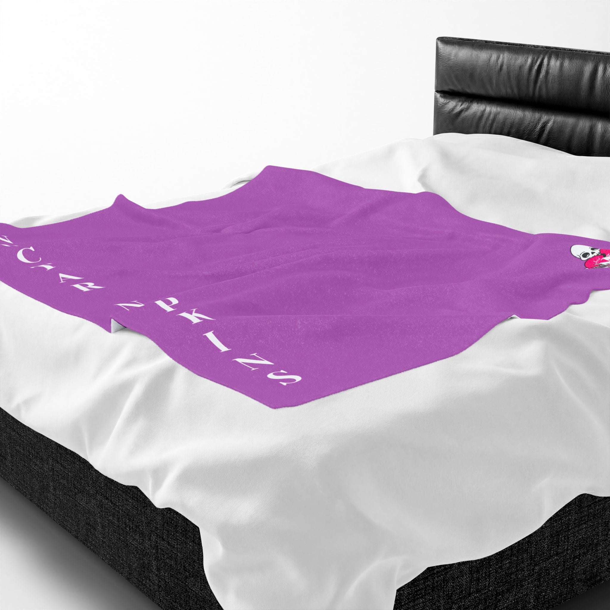 Nectar Napkins Brand Soft Plum | Nectar Napkins Fun-Flirty Lovers’ Blankets