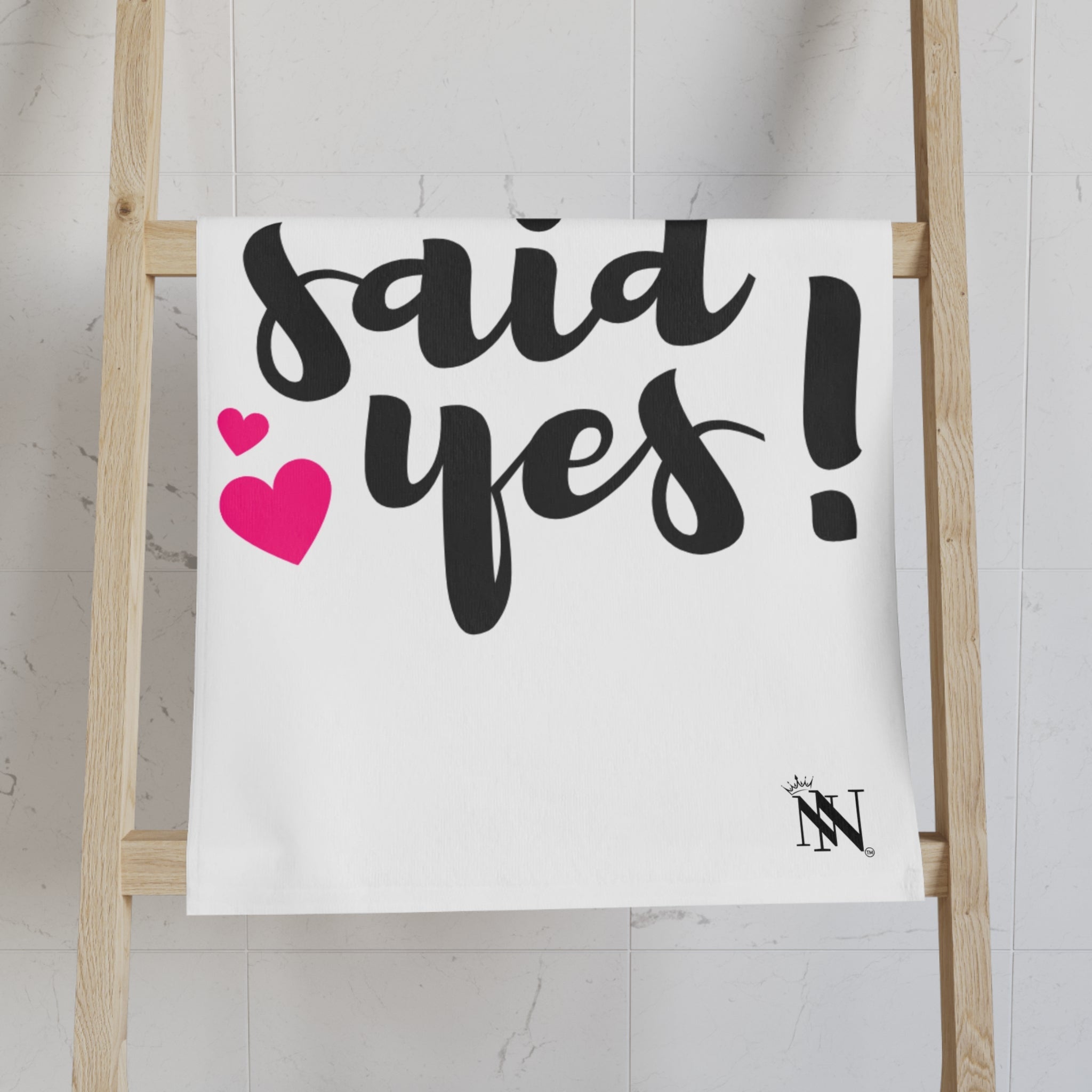 He Said Yes! | Mix & Match Classic Fun-Flirty Lovers’ Towels