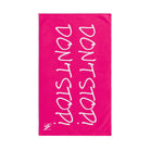Don’t Stop! Don’t Stop Signature Pink Sex Towel