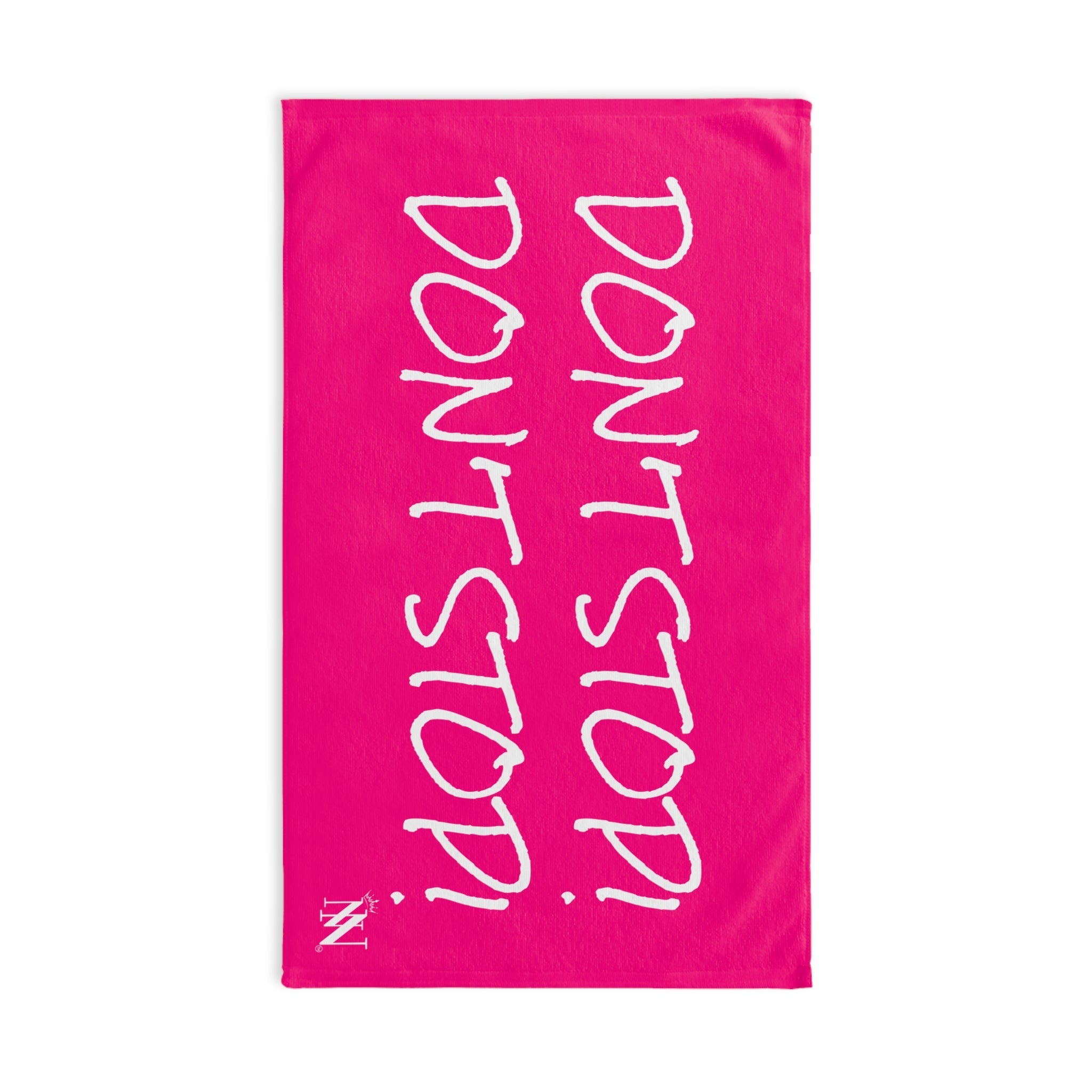 Don’t Stop! Don’t Stop Signature Pink Sex Towel