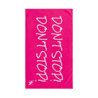 Don’t Stop! Don’t Stop Signature Pink | Mix & Match Classic Fun-Flirty Lovers’ Towels