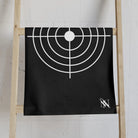 XL White Bullseye Target Crosshairs | Mix & Match Classic Fun-Flirty Lovers’ Towels
