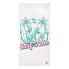 Surf Time for Us | Mix & Match XL Fun-Flirty Lovers’ Towels