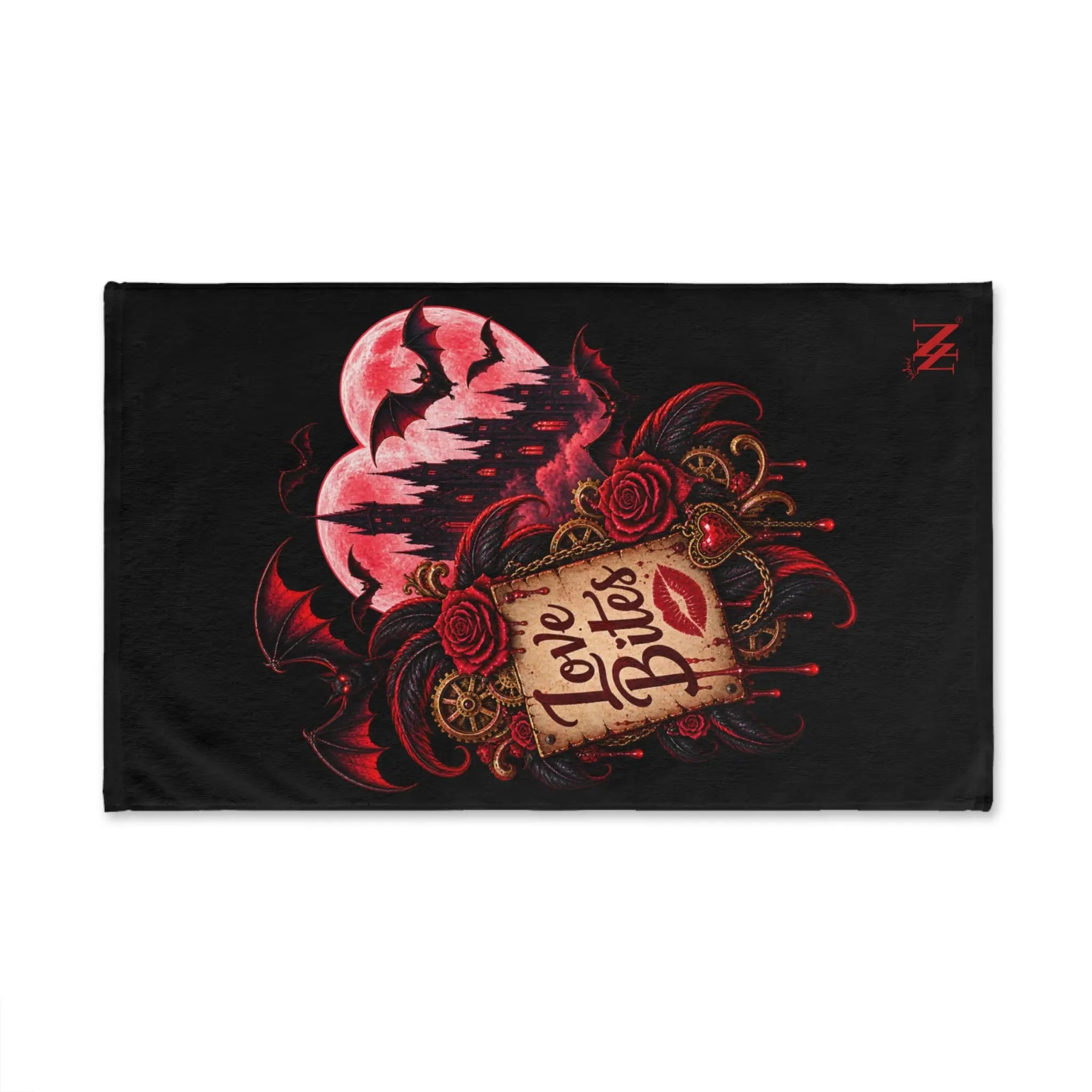 Love Bites Moon Bats | Nectar Napkins Classic Fun-Flirty Lovers’ Towels