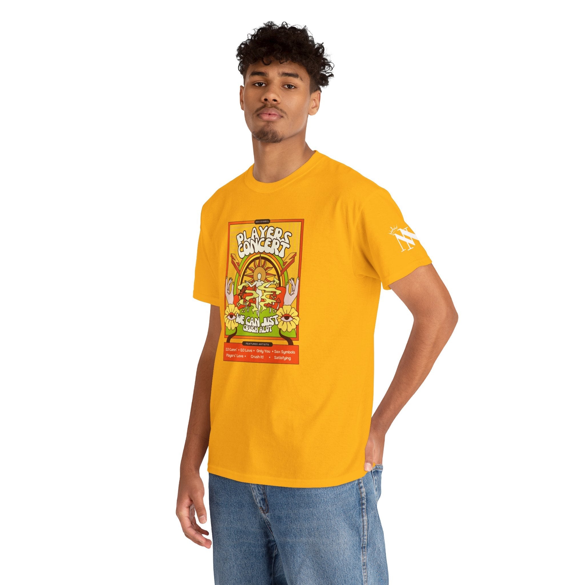 Psychedelic Players Concert Cotton T-Shirt