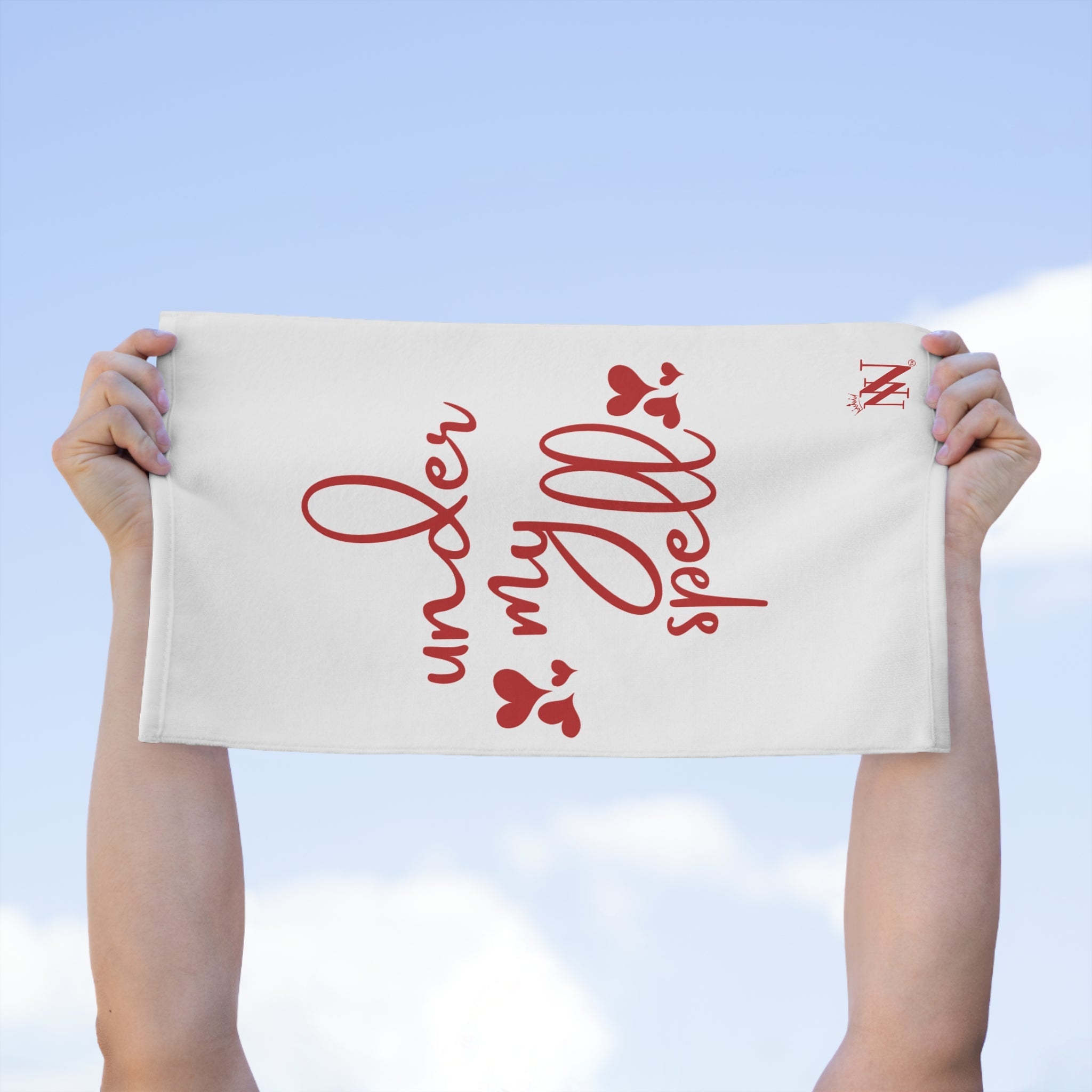 Under My Spell Hearts Sex Towel