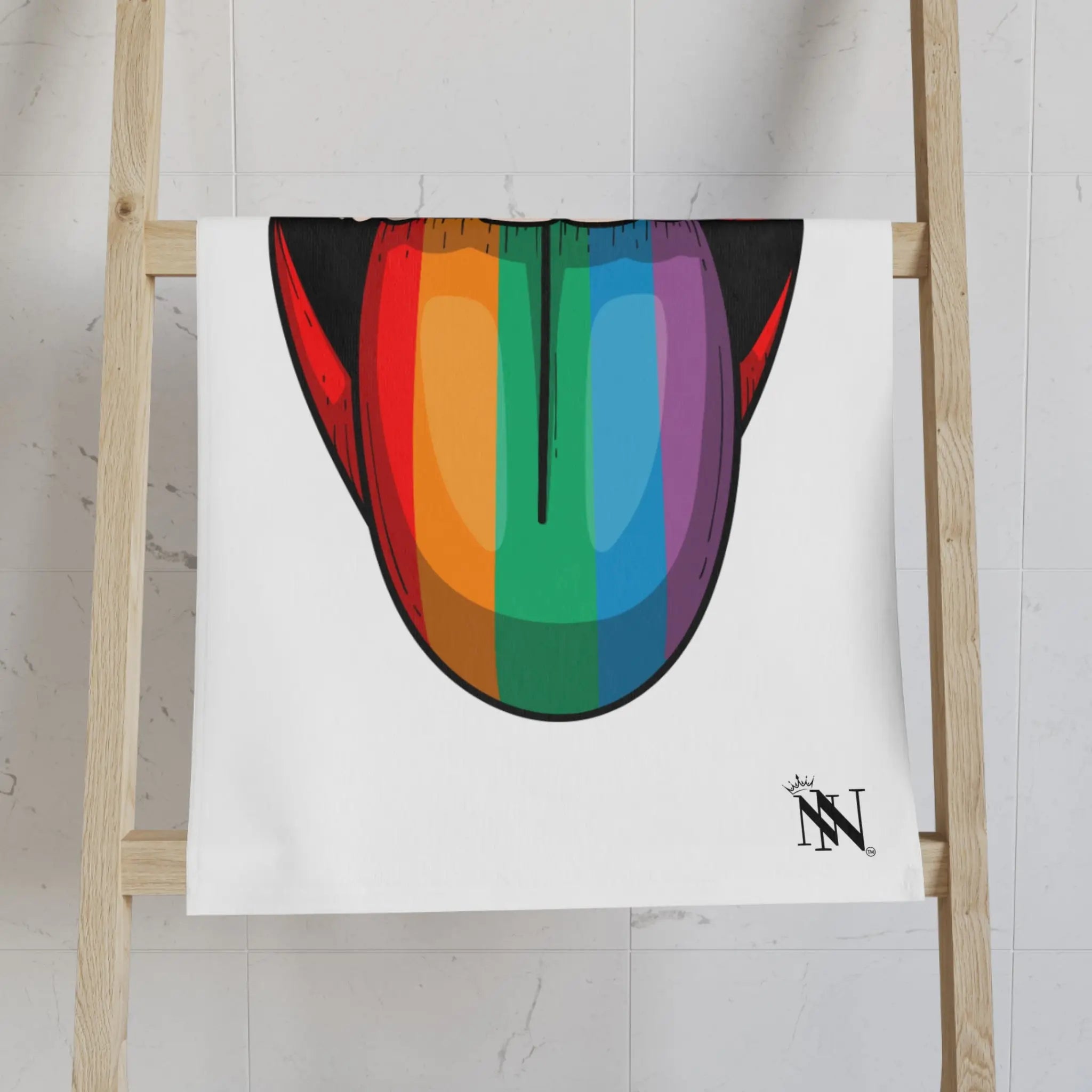Just Love Rainbow Pride Cum Towel