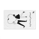 Boyfriend & Girlfriend | Mix & Match Classic Fun-Flirty Lovers’ Towels