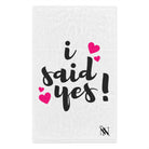 I Said Yes! | Mix & Match Soft Fun-Flirty Lovers’ Towels