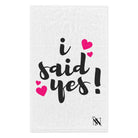 I Said Yes! | Mix & Match Soft Fun-Flirty Lovers’ Towels