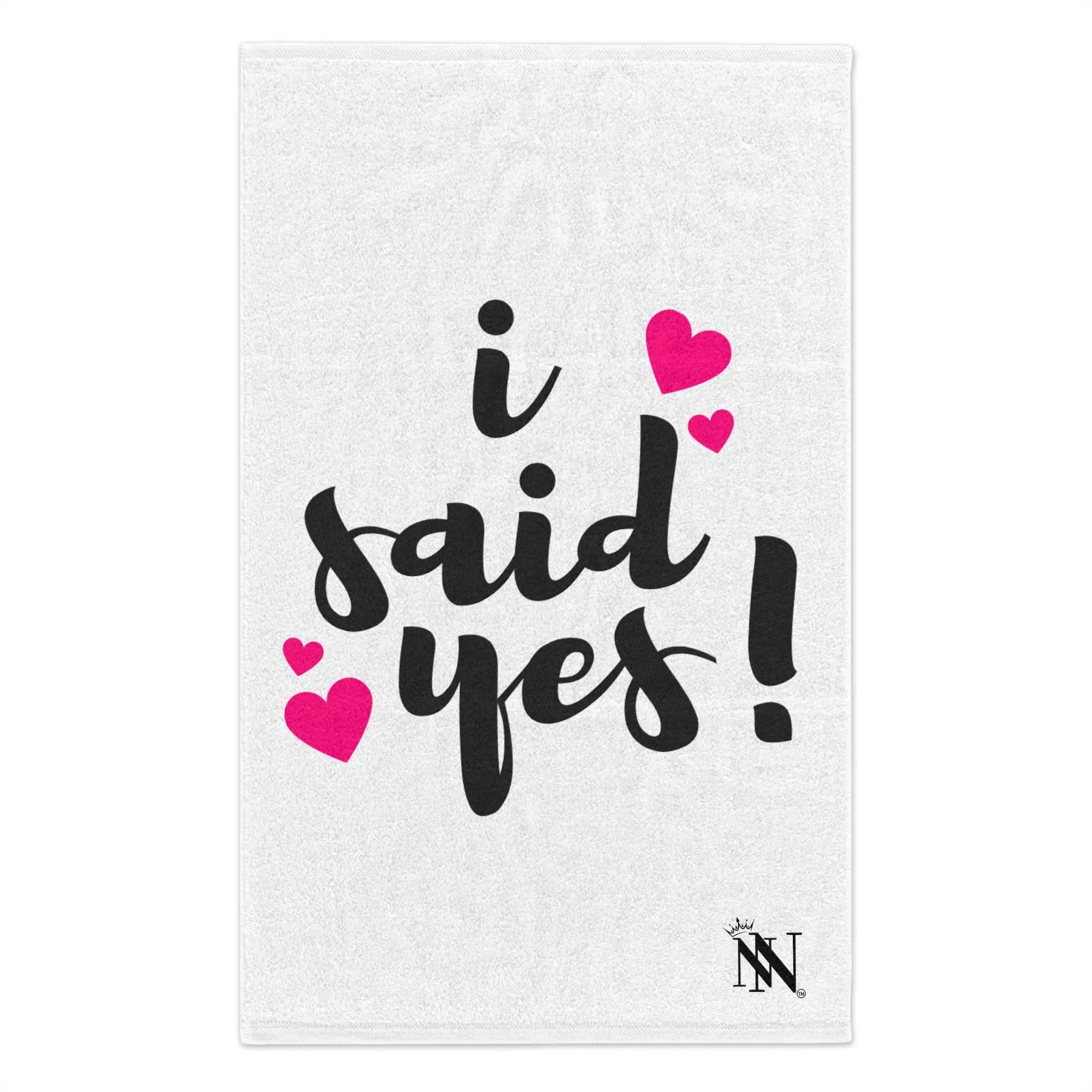 I Said Yes! | Mix & Match Soft Fun-Flirty Lovers’ Towels