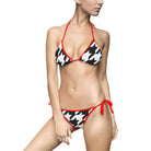 Checkered Past Star | Mix & Match Fun-Flirty Lovers’ String Bikinis
