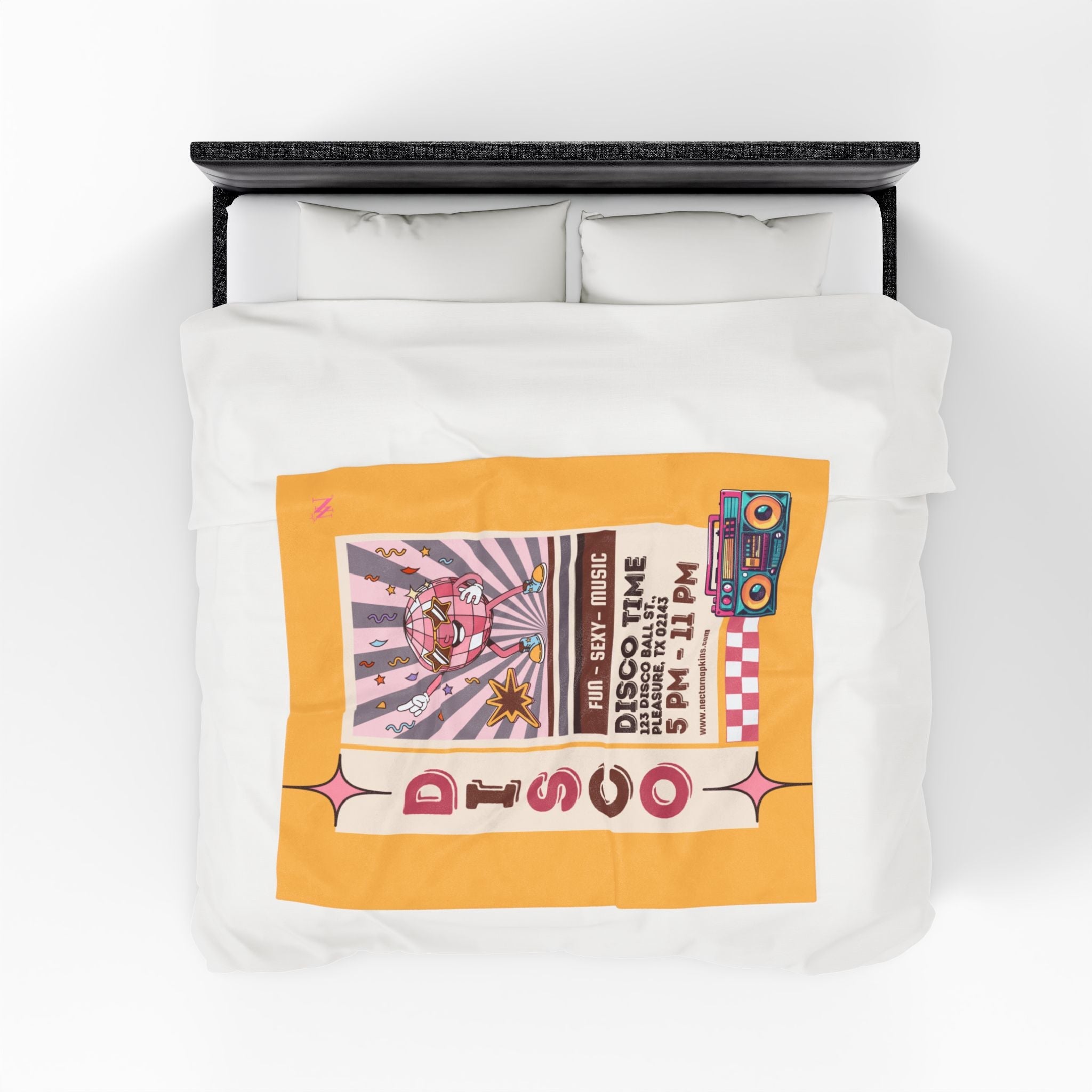 Disco | Mix & Match Velveteen Fun-Flirty Lovers’ Blankets