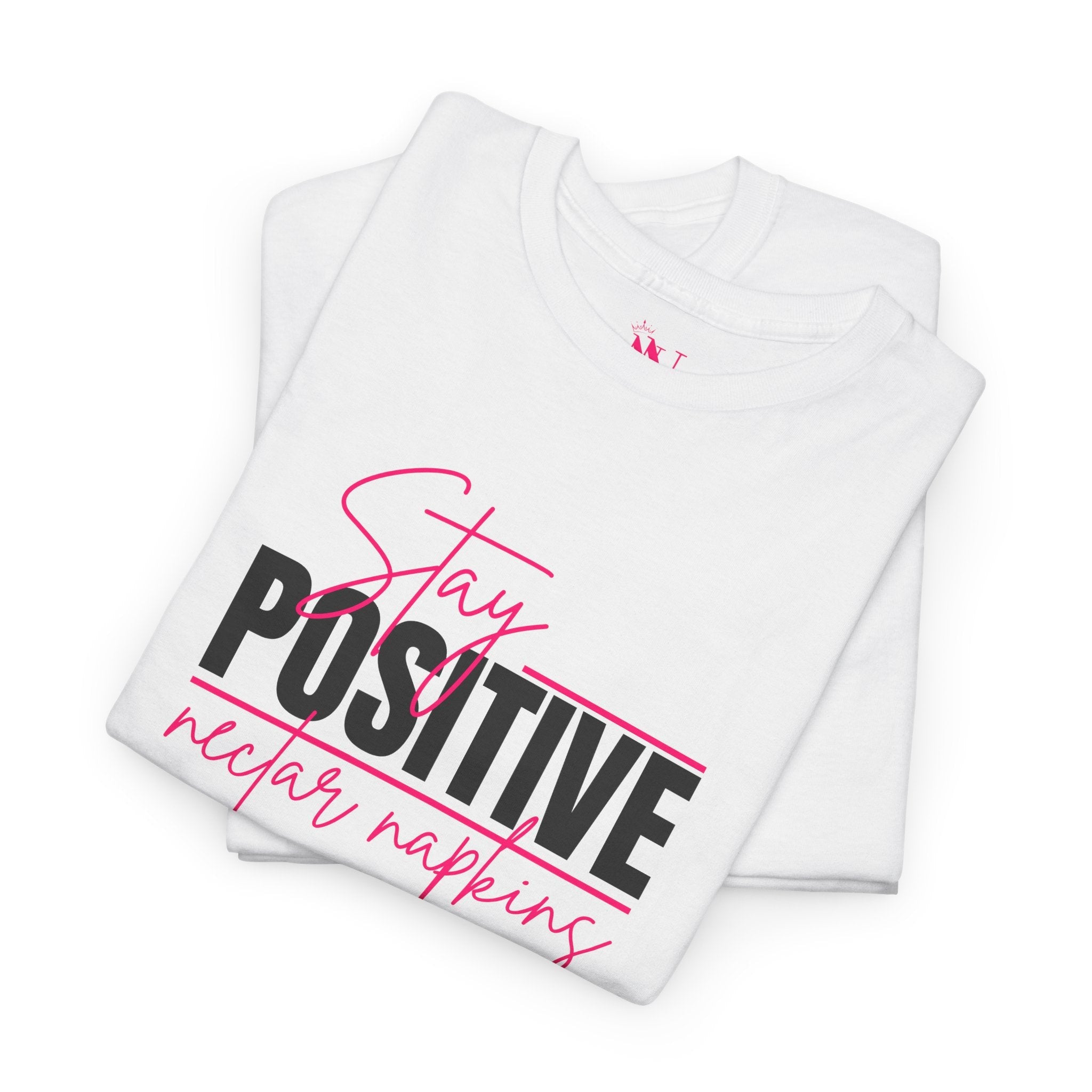 Stay Positive | Mix & Match Cotton Unisex Fun-Flirty Lovers’ T-Shirts