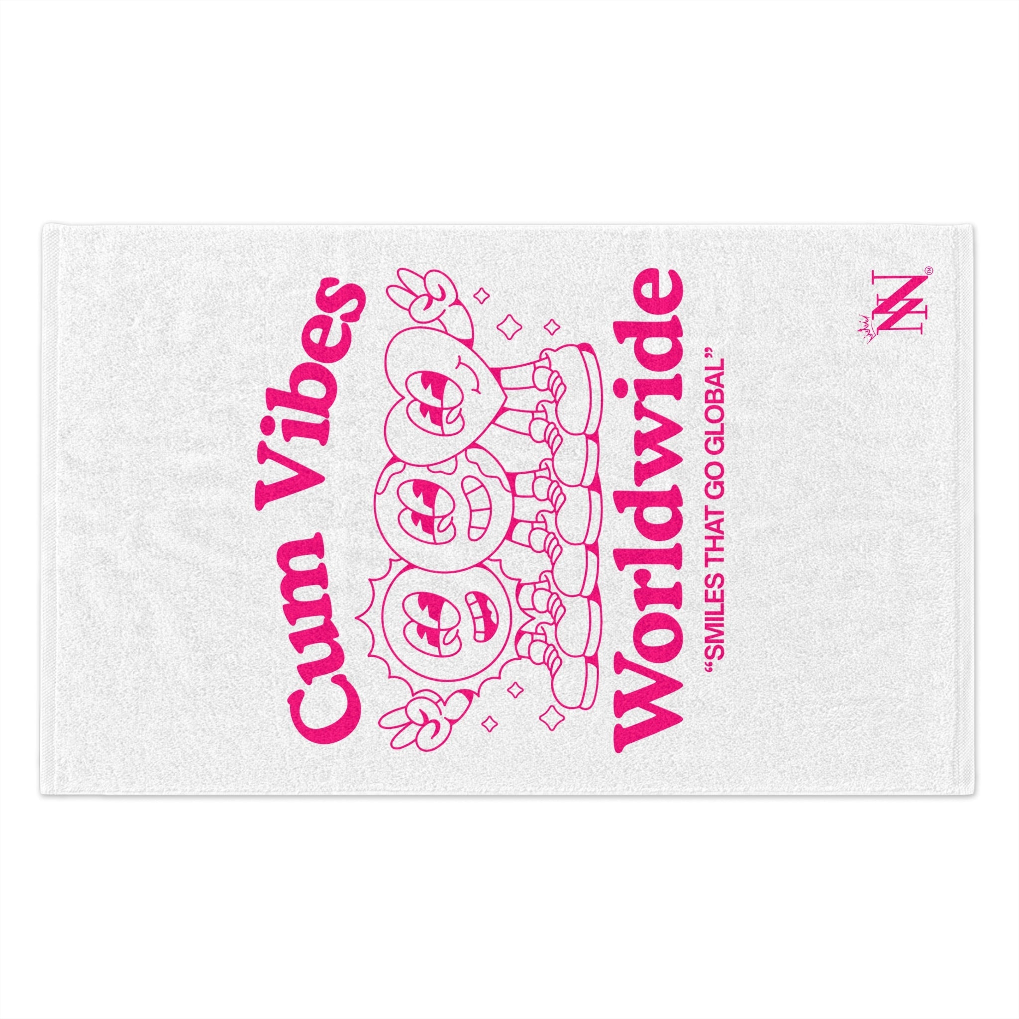 Cum Vibes Worldwide | Mix & Match Soft Fun-Flirty Lovers’ Towels