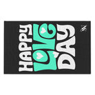 Happy Love Day Hearts | Mix & Match Soft Fun-Flirty Lovers’ Towels