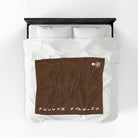 Nectar Napkins Brown Love Blanket