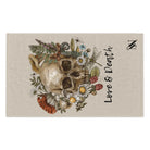 Love & Death Skull Floral | Nectar Napkins Fun-Flirty Lovers’ Towels