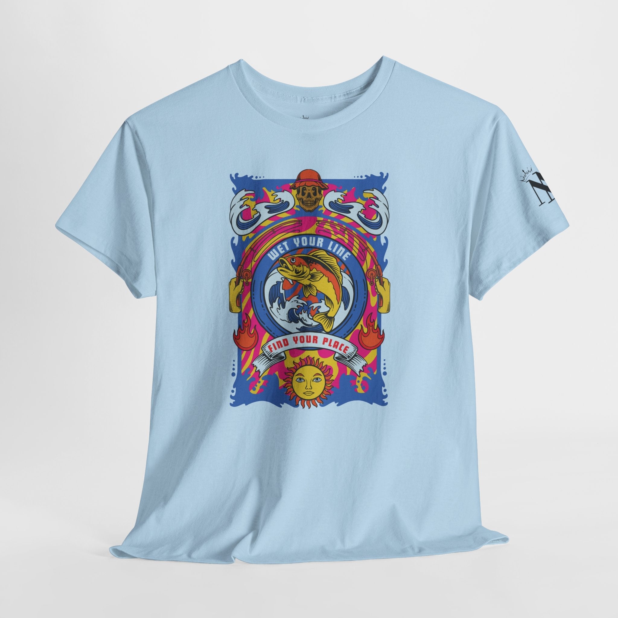 Wet Your Line Cotton T-Shirt
