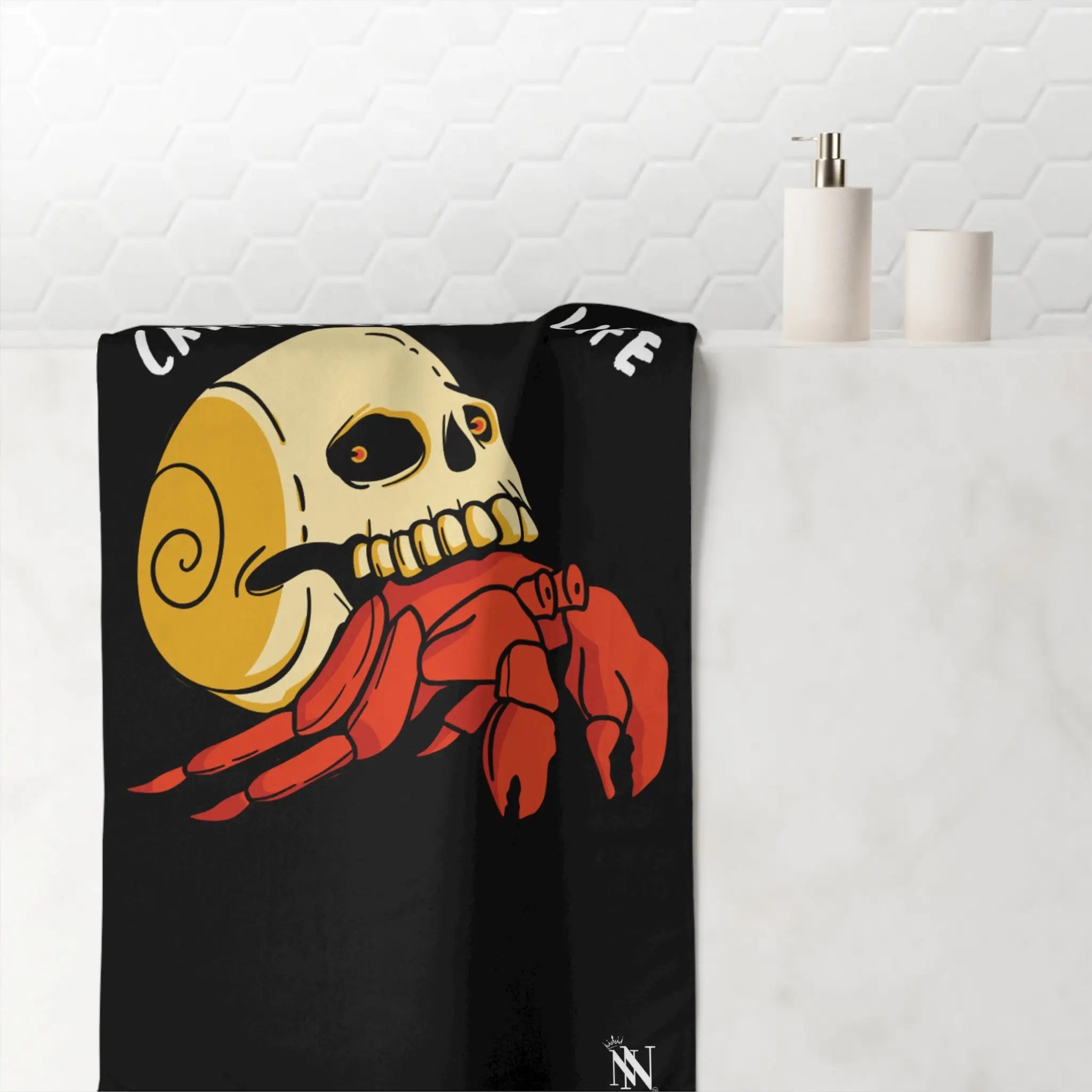 Crusty Side of Life Large Sex Towel