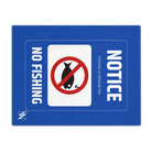 No Fishing Sign | Nectar Napkins Fun-Flirty Lovers’ Toy Mats
