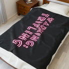 Warning: Trifling | Mix & Match Velveteen Fun-Flirty Lovers’ Blankets