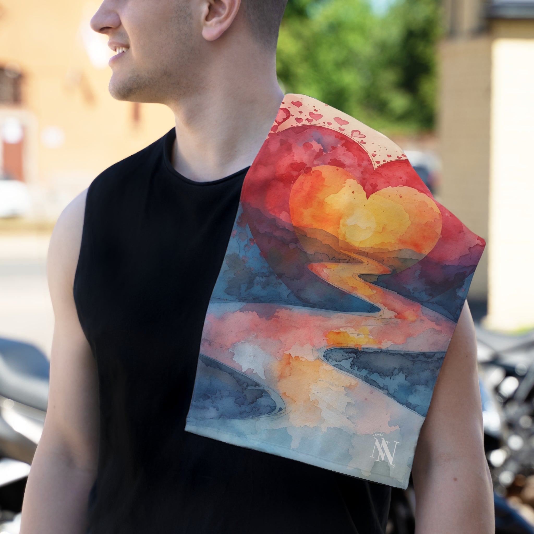 River of Love | Mix & Match Soft Fun-Flirty Lovers’ Towels