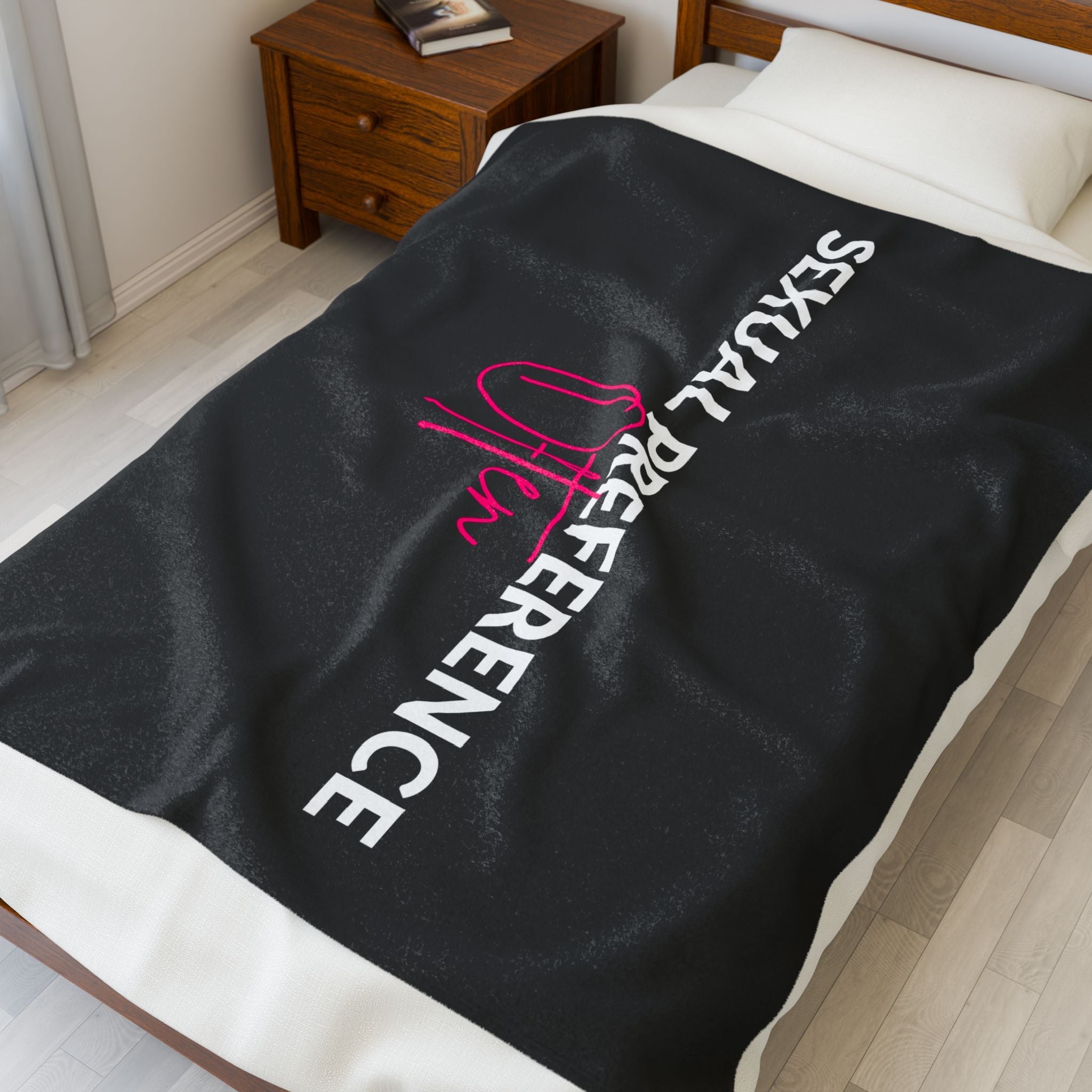 Sexual Preference Often | Mix & Match Velveteen Fun-Flirty Lovers’ Blankets