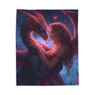 Elf’s Pet Dragon Fantasy | Mix & Match Soft Fun-Flirty Lovers’ Blankets