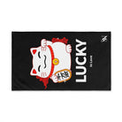 Lucky In Love Beckoning Cat Cum Towel