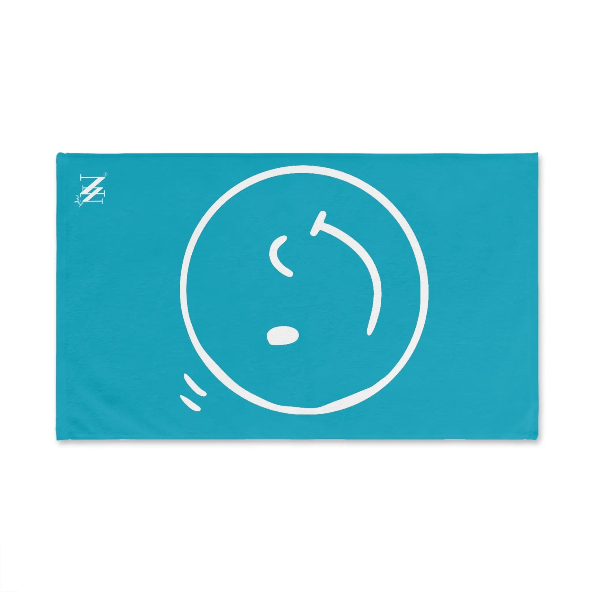 Wink Emoji Teal Cum Towel