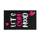 Let’s Cum Mood Hearts Fun Cum Towel