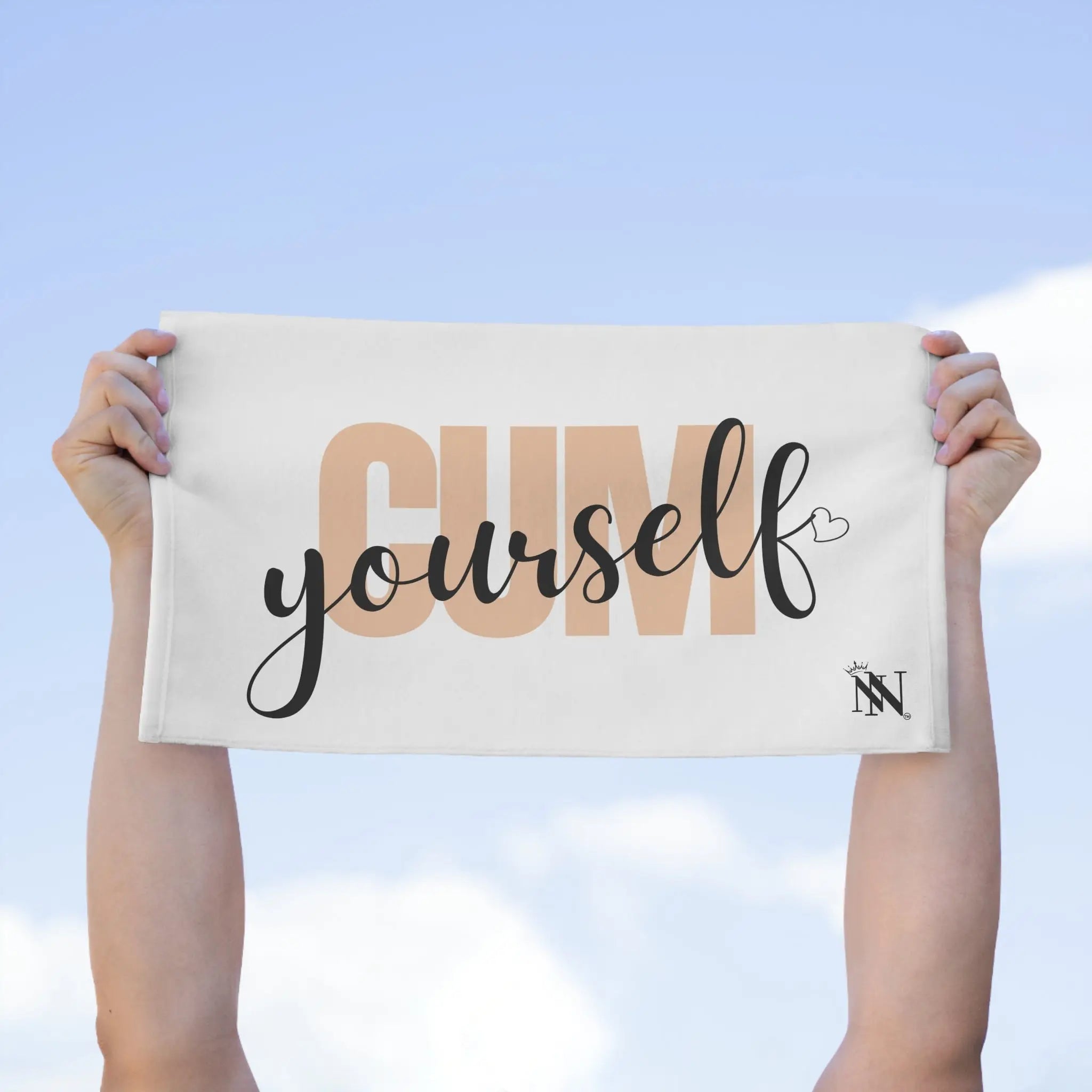 Cum Yourself Heart | Mix & Match Soft Fun-Flirty Lovers’ Towels