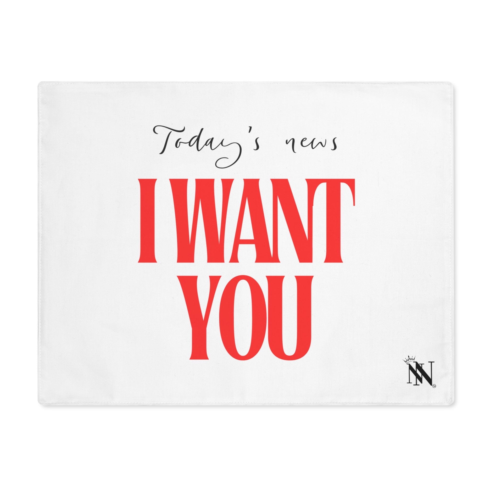 Today’s News I Want You | Mix & Match Playful Fun-Flirty Lovers’ Toy Mats