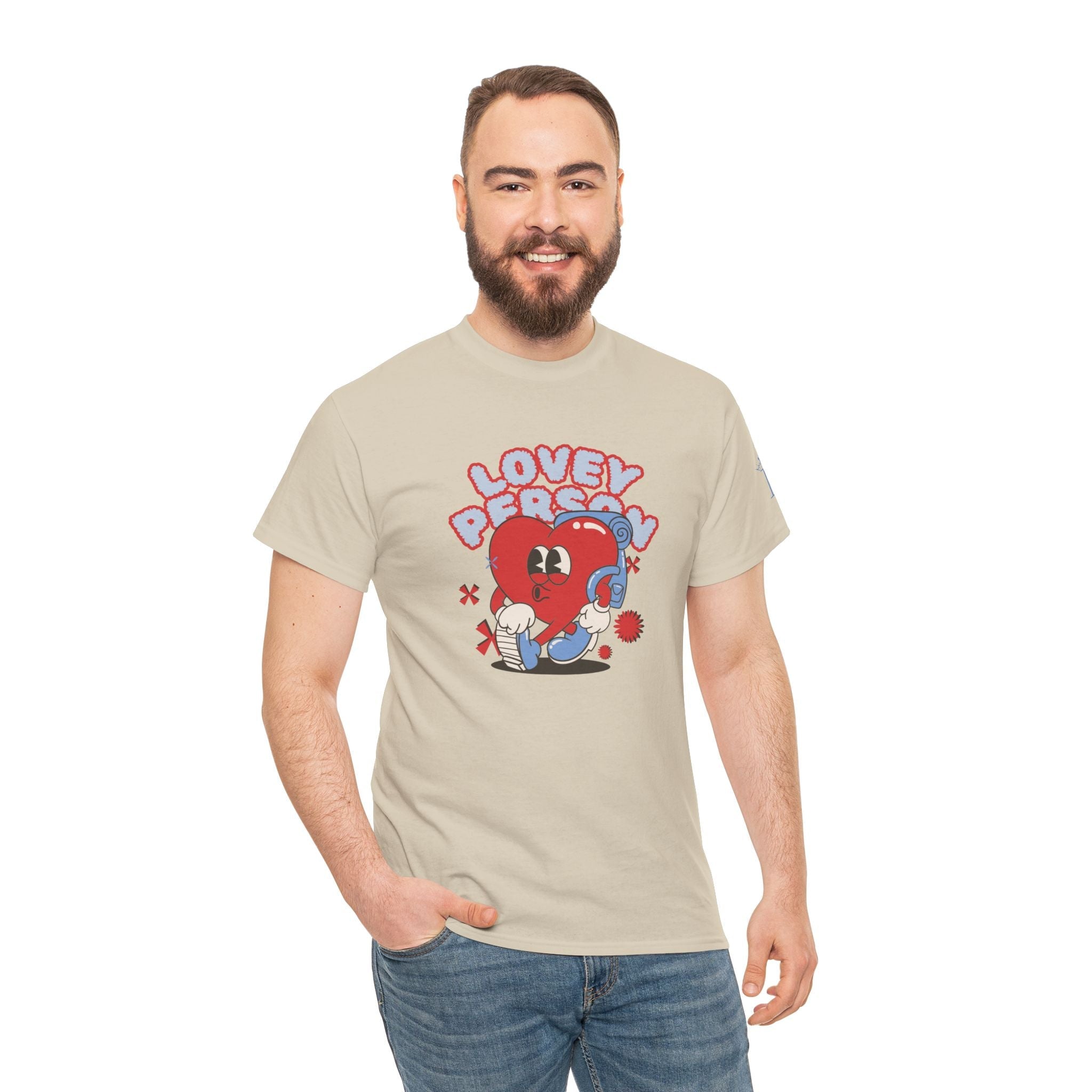 Lovey Person | Mix & Match Cotton Unisex Fun-Flirty Lovers’ T-Shirts