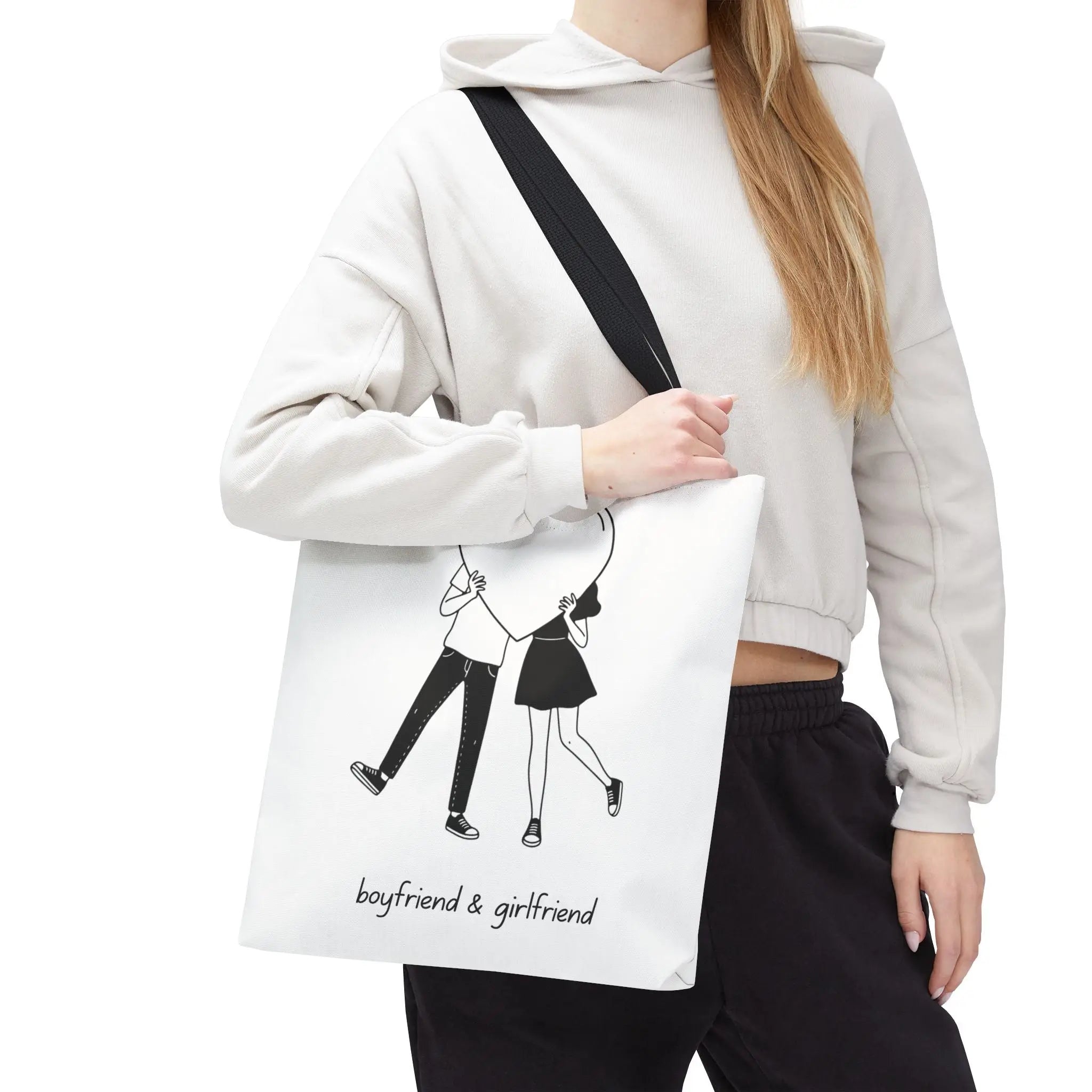 Boyfriend & Girlfriend | Mix & Match Fun-Flirty Lovers’ Totes