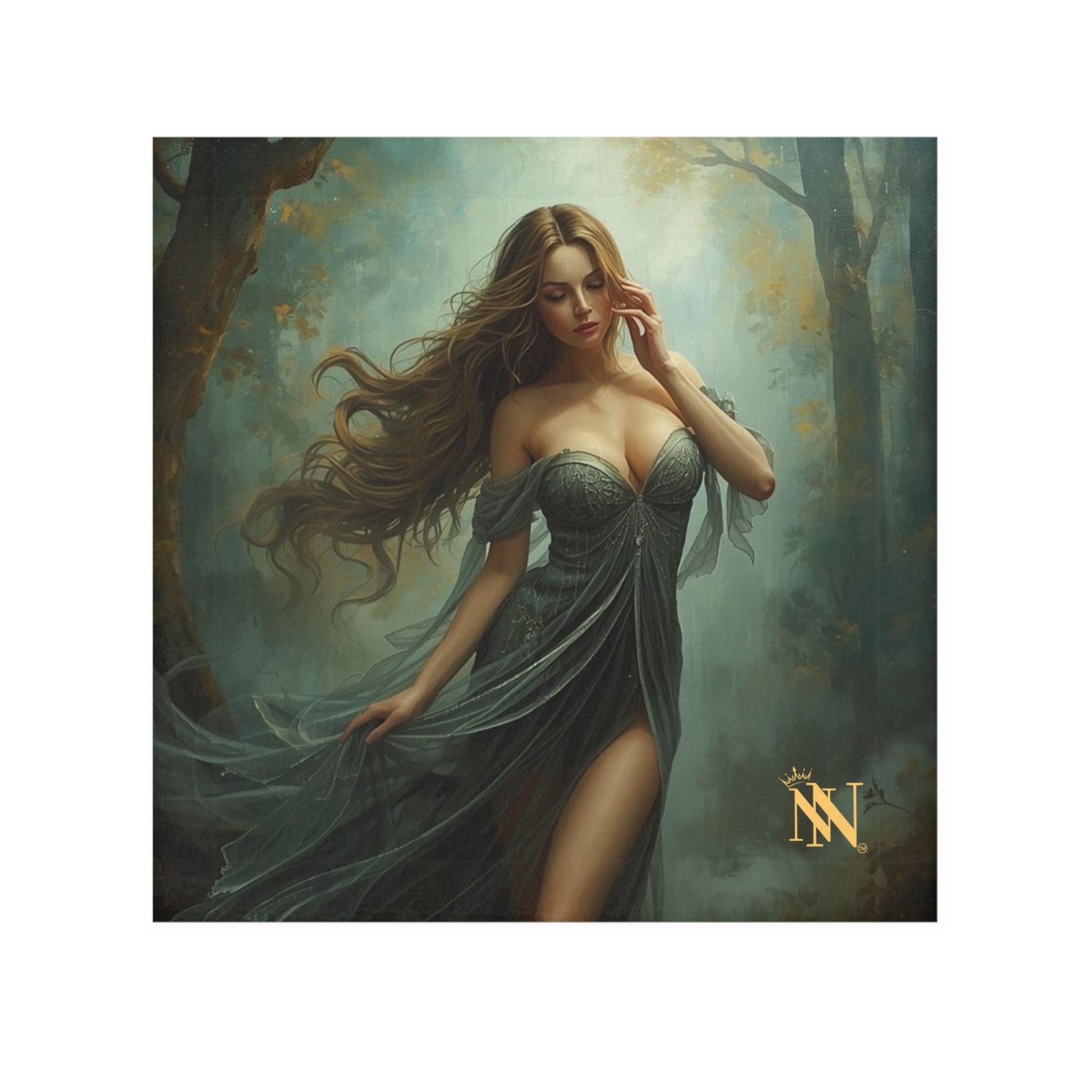 Forest Maiden Fantasy Women Cum Rag